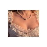 Hb Tasarım Inci Choker Kolye