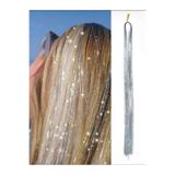 hb tasarım Kadın Hair Tinsel Saç Simi Gümüş, Tek Ebat, K0000000353, Gri
