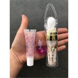 Hb Tasarım Kalpli Dudak Parlatıcısı Ve Vücut Simi Seti Lip Gloss Lip Balm Lip Oil Shiny