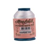Hb Tasarım Polyester Oya Ve Dantel Ipliği 20 Gr No:50 6 Kat - Kar Beyaz