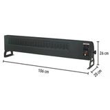 HB3606000F Heatbox 360 6000W Monofaze Elektrikli Fanlı Isıtıcı Füme