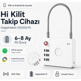 Hbb-K Hi Kilit Ios Android Uyumlu Akıllı Valiz Kilidi - Beyaz