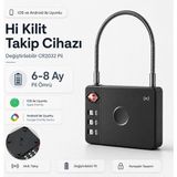 Hbb-K Hi Kilit Ios Android Uyumlu Akıllı Valiz Kilidi - Siyah