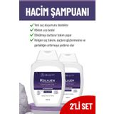 HBEAUTY Kolajen Ve Keratin Saç Dökülmesine Karşı Hızlı Sac Uzatan Dolgunlaştırıcı Besleyici Şampuan 2li