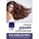 HBEAUTY Kolajen Ve Keratin Saç Dökülmesine Karşı Hızlı Sac Uzatan Dolgunlaştırıcı Onarıcı Besleyici Şampuan