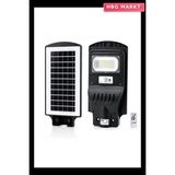 HBG Markt 100W - 6500K Solar - Güneş Enerjili Sokak Lambası - Armatür Sensörlü Bahçe-Balkon-Sokak ARS-348964 (5647) - 0 - Siyah - Standart