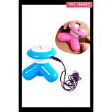 HBG Markt 3 Başlıklı Titreşimli USB Şarjlı Mini El Masaj Aleti (5647) - 00-Siyah - Beyaz