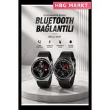HBG Markt Akıllı Saat Nabız Tansiyon Kalori Ölçer Sağlık Takibi - 00-Siyah - Beyaz - 35 - 48 mm - Standart