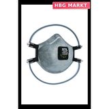 HBG Markt Aktif Karbon Serisi 7210 Ac Ffp2 V Nr D Ventilli Maske Gri - Standart - 1 Adet
