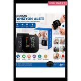 HBG Markt Bilek Ölçüm 7x8.3cm USB Sarjlı - Dijital Konuşan Tansiyon Aleti BK-606 (5647) - 00-Siyah - Beyaz