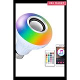 HBG Markt Bluetooth Hoparlör Akıllı LED Ampul Lamba (5647) - Standart