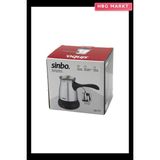 HBG Markt Çelik Elektrikli Cezve Türk Kahve Makinesi 6 Fincan 500ML 600W SCM-2991 - Standart - Ahşap - Siyah