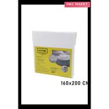 HBG Markt Çift Kişilik Yatak Koruyucu Sıvı Geçirmez Alez 160X200 cm Hava Alır Antibak - 0,6 x 19 x 29 cm - Ahşap Bej - Siyah
