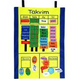 HBG Markt Cırtlı Takvim Panosu Eğitici Çocuk Oyuncak - Standart