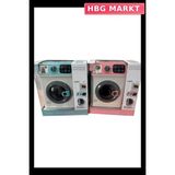 HBG Markt Eğitici Işıklı Müzikli Çamaşır Makinesi Oyuncak Kutu - Standart