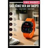 HBG Markt Kapsamlı Sağlık Takibi Yapan Akıllı Saat - 00-Siyah - Beyaz - 35 - 48 mm - Standart