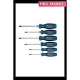HBG Markt Konforlu Saplı ve Hassas Uçlu Tornavida Seti - Standart - 01 - Siyah - Beyaz - Mavi