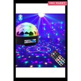 HBG Markt Küre Disko Topu Müzik Çalar Renkli Lazer Işıklı Bluetooth - Standart