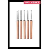 HBG Markt Kwb Ahşap Torna Bıçağı 5 Parça 49455250 - Standart