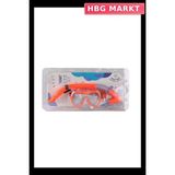 HBG Markt Maske ve Şnorkel Seti Özel Cam 24 Parça Deniz Malzemesi - Ahşap - Bej - Siyah - 0 - 1 Yaş
