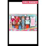 HBG Markt Mey Ithalat® 02259 Cindy Doll Dolaplı Bebek Oyun Seti -Oyuncak - Standart