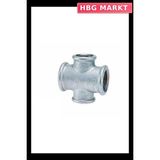 HBG Markt Mey Ithalat® 1 1/2 X3/4x1 1/2x3/4 Galvanizli Istavroz Inegal Te - Standart