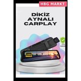 HBG Markt Mey Ithalat® 1080P Çift Kameralı Dokunmatik Dikiz Aynası G Sensörlü - Antara Siyah