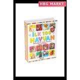 HBG Markt Mey Ithalat® 1741 Flash Card Ilk 100 Hayvanlar Eğitici Kartlar - Standart