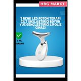 HBG Markt Mey Ithalat® 3 Modlu Boyun ve Yüz Bakım Cihazı – Ems, Temizleme, Sıcak Masaj ve Renkli Işık Terapi Özellikli - 0 - Siyah
