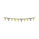 HBG Markt Mey Ithalat® Cadılar Bayramı Kabak Temalı Halloween Yazılı Banner Süs Flama 3 Metre - Standart - 1 Adet
