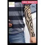HBG Markt Mey Ithalat® Giyilebilir Kol Dövmesi Çorap Dövme 3D Baskılı Kol Bacak Dövme 2 Adet Model 2 - Standart - 1 Adet