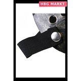 HBG Markt Mey Ithalat® Jason Maskesi Hannibal Maskesi Metal Gümüş Renk 20X25 cm - Standart - 1 Adet
