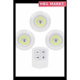 HBG Markt Mey Ithalat® Kablosuz Pilli Işıldak Masa Lambası Mutfak Tezgah Altı Banyo Dolabı Dolap Içi - 00-Siyah - Beyaz - Standart