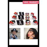 HBG Markt Mey Ithalat® Kuru Kafa Şekilli Çocuk Uyumlu Plastik Korsan Yüzüğü - Standart - 1 Adet
