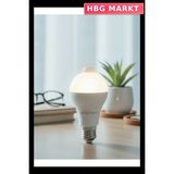 HBG Markt Mey Ithalat® Otomatik Yanan Sensörlü LED Ampul Ev ve Ofis Kullanımına Uygun - 00-Siyah - Beyaz - Standart