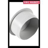 HBG Markt Mey Ithalat® Pvc Atık Su Borusu Muf Kayar Manşon Kör Tapa 125 mm 10 Adet - Standart