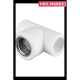 HBG Markt Mey Ithalat® Pvc Boru Pprc Iç Dişli Te 20X3/4'' 10 Adet - Standart