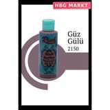 HBG Markt Mey Ithalat® Rich Multi Surface 2150 Güz Gülü Akrilik Boya 120 cc - Standart - 00-Siyah - Beyaz