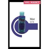 HBG Markt Mey Ithalat® Rich Multi Surface 2174 Mor Akrilik Boya 120 cc - Standart - 00-Siyah - Beyaz