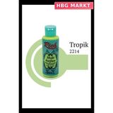 HBG Markt Mey Ithalat® Rich Multi Surface 2214 Tropik Akrilik Boya 120 cc - Standart - 00-Siyah - Beyaz