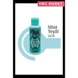 HBG Markt Mey Ithalat® Rich Multi Surface 2278 Mint Yeşili Akrilik Boya 120 cc - Standart - 00-Siyah - Beyaz