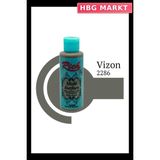 HBG Markt Mey Ithalat® Rich Multi Surface 2286 Vizon Akrilik Boya 120 cc - Standart - 00-Siyah - Beyaz