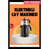 HBG Markt Mey Ithalat® Sinbo Stm 5840 Elektrikli Çay Makinesi 1800 Watt 1,7 Litre - Açık Sarı