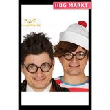 HBG Markt Mey Ithalat® Siyah Çerçeveli Numarasız Camlı Öğrenci Şaka Gözlüğü 1 Adet - Standart
