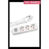 HBG Markt Mey Ithalat® Viko Multi-Let Kablolu Grup Priz 3 Lü 3 Metre - Standart