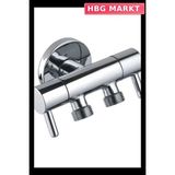 HBG Markt Mey Ithalat® Yıldız Çift Çıkışlı Taharet Musluğu - Standart
