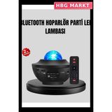 HBG Markt Mey Ithalat® Yıldızlı Projektör Galaxy Efektli Ayarlanabilir Renkli Atmosfer Lambası - Standart