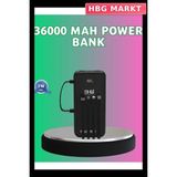 HBG Markt Mey Ithalat® Yüksek Kapasite Taşınabilir Şarj Aleti Çoklu Kablo Çıkışlı - 00-Siyah - Beyaz