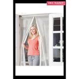 HBG Markt Mıknatıslı Tül Kapı Sineklik 105X205CM (5647) - 00-Beyaz - Standart
