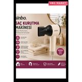 HBG Markt Pembe Saç Kurutma Makinesi 110.000 Rpm Sessiz Çalışma 3 Hız Sıcaklık Ayar S